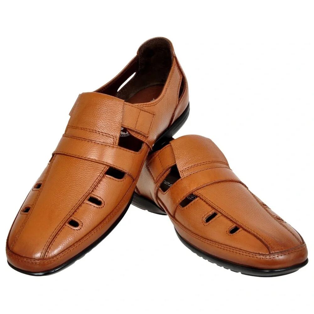Avetos Bilbao Fisherman Sandal size 42 Loafers Summer Casual Footwear Leather